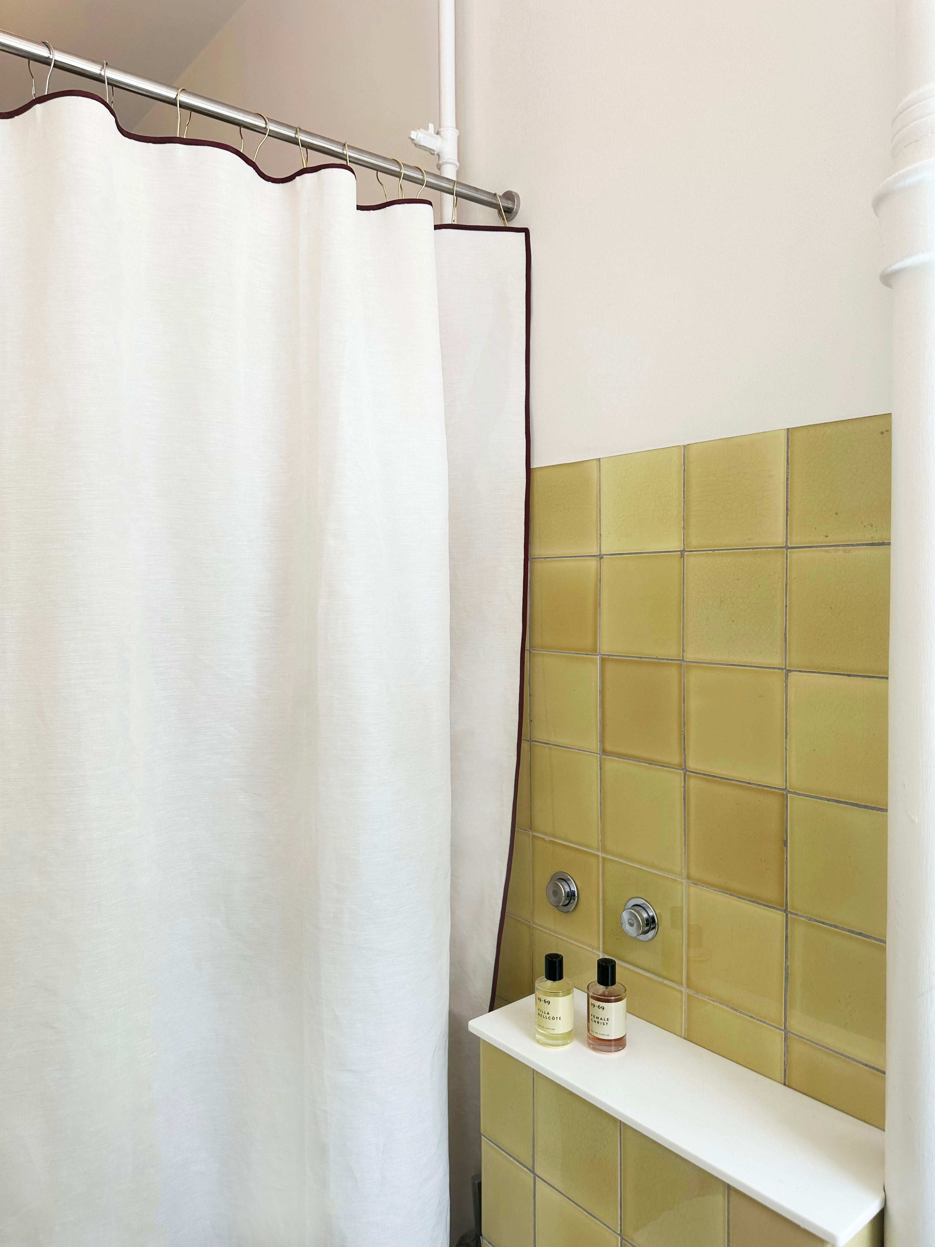 Clean Shower Curtain